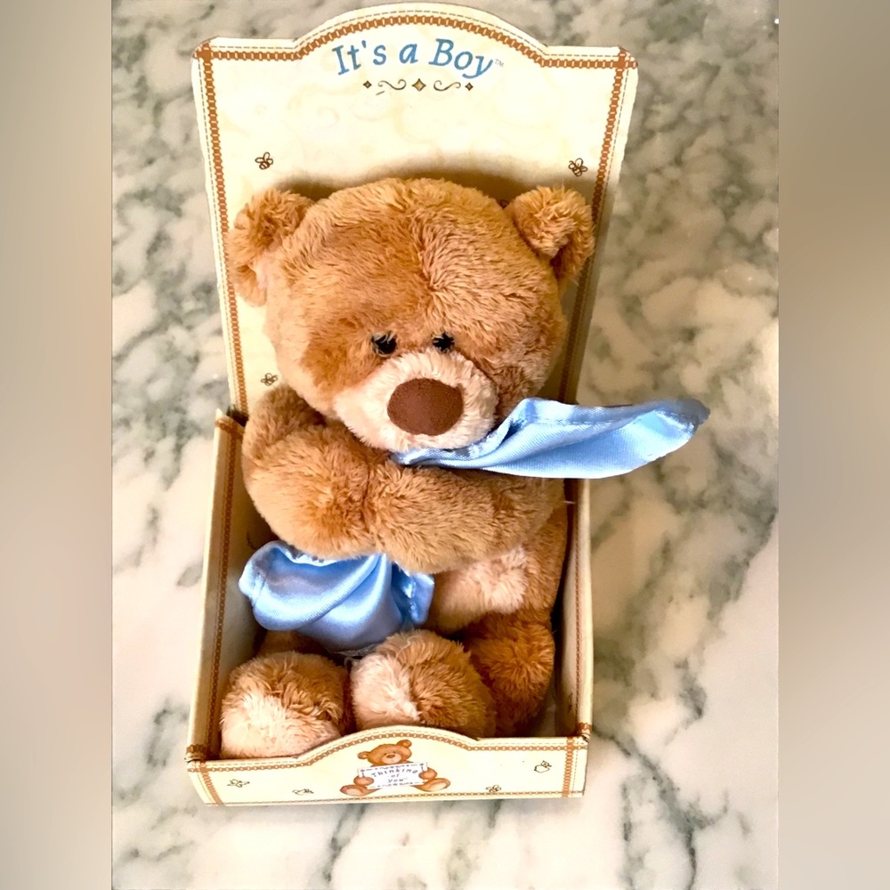New Gund Thinking of You "It's A BOY" Bear